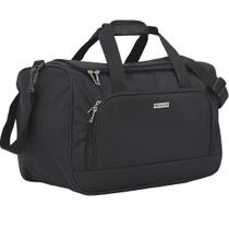 Bolsa de Viagem em Poliéster Oxford Média BV-172 Preta Bolsa de Viagem em Poliéster Oxford Média BV-172 Preta