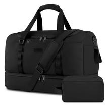 Bolsa de viagem ETRONIK Duffle & Gym com compartimento para sapatos 42L preta Bolsa de viagem ETRONIK Duffle & Gym com compartimento para sapatos 42L preta