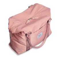 Bolsa de viagem feminina BJLFS Weekender Carry On rosa para laptop 15,6