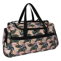 Bolsa De Viagem Feminina Grande Ls Bolsas Floral Verde