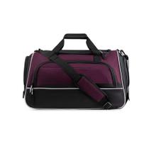 Bolsa de Viagem Grande Juvenil Two Tone Vinho