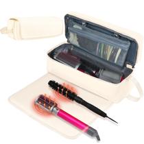 Bolsa de viagem Hair Tools FAMOPLAY com tapete resistente ao calor