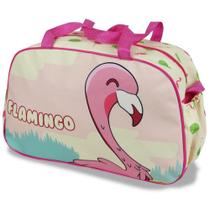 Bolsa de Viagem Infantil Flamingo - Vou Leve