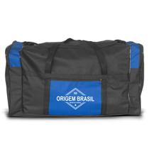 Bolsa de Viagem Lona Extra Grande GG Origem Brasil N9 Azul Royal