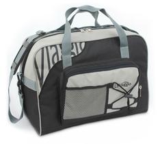 Bolsa de Viagem LS BV6402 com bolso frontal, alças tiracolo e alças de mão