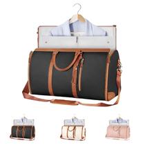 Bolsa de viagem Luux 2026 Duffle impermeável com bolso para sapatos preta Bolsa de viagem Luux 2026 Duffle impermeável com bolso para sapatos preta