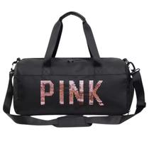 Bolsa de viagem mala grande de mão feminina academia passeio espaçosa