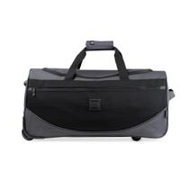 Bolsa de Viagem Masculina Grande com Rodinhas BG Mesh Cinza
