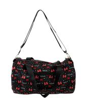 Bolsa de Viagem Minnie Mouse Preta 25x41x25cm Disney Oficial
