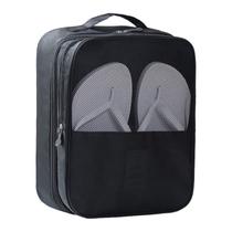 Bolsa de Viagem Necessaire Nylon Multi Camadas com Porta Tênis Sapatos Sandálias Bolsa de Viagem Necessaire Nylon Multi Camadas com Porta Tênis Sapatos Sandálias