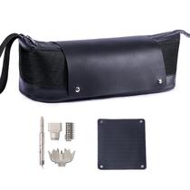 Bolsa de viagem para ferramentas de cabelo ELCUPA 2 em 1 com tapete resistente ao calor