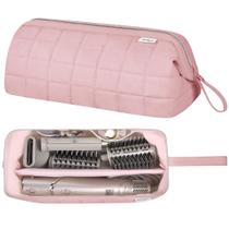 Bolsa de viagem para ferramentas de cabelo KarSyon 35x15x15 cm organizadora rosa