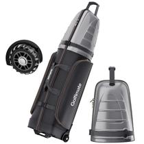 Bolsa de Viagem para Golfe Golfimate com Tampa Rígida em Fibra de Carbono e Rodas Bolsa de Viagem para Golfe Golfimate com Tampa Rígida em Fibra de Carbono e Rodas