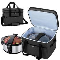 Bolsa de Viagem para Slow Cooker YARWO Crock-Pot 8-10Qt Bolsa de Viagem para Slow Cooker YARWO Crock-Pot 8-10Qt