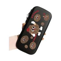 Bolsa De Viagem Portátil Preta Para Console Nintendo Switch, Estojo De Proteção Fofo Com Tema De