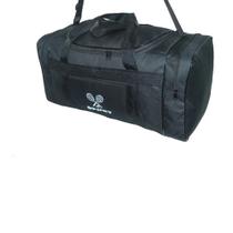 Bolsa de Viagem sacola de viagem grande com alça tira colo cor preta ref 6032