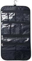 Bolsa de viagem suspensa para higiene pessoal Freegrace Premium Black Nylon