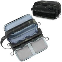 Bolsa de viagem tática de higiene pessoal Prokva para homens Dopp Kit Camo