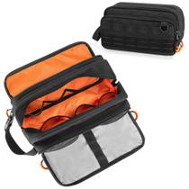 Bolsa de viagem tática de higiene pessoal Prokva para homens preta