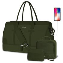 Bolsa de Viagem Weekender ETRONIK para Mulheres - Compartimento para Sapatos