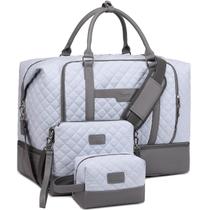 Bolsa de Viagem Weekender Stuery com Compartimento para Sapatos - Para Mulheres Bolsa de Viagem Weekender Stuery com Compartimento para Sapatos - Para Mulheres