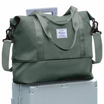 Bolsa de viagem WONHOX WONHOX Waterproof Duffel Gym Tote verde para mulheres