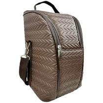Bolsa De Vinho Térmica 4 Garrafas Ou 2 Taças Lançamento Wine Bag - Várias Cores - PVN