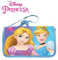 Bolsa de Vinil Infantil Retangular Princesas 24X15cm Bolsa de Vinil Infantil Retangular Princesas 24X15cm