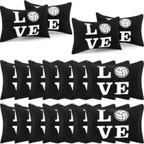 Bolsa de voleibol Love Makeup Bag Organizer Travel 18 unidades