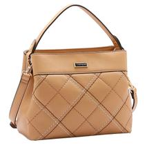 Bolsa Delicada 3 Divisões Feminina Chenson 84677 Bege