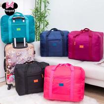 Bolsa Dobrável De Viagem Travel Bag Prende Na Mala