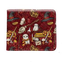 Bolsa dobrável em couro de anime Wallet Magic Witch Hat Eagle