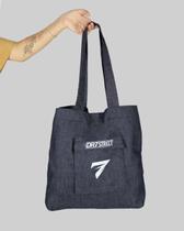 Bolsa DR7 Street Ecobag Jeans Seven - Azul