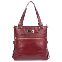 Bolsa duas em uma de couro Luiza vermelho Feminino Bolsa duas em uma de couro Luiza vermelho Feminino