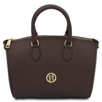 Bolsa Duffle de Couro Café Layla Tuscany Leather TL142399