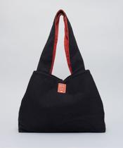 Bolsa Dupla Face Soul - Preto/Paprica Bolsa Dupla Face Soul - Preto/Paprica