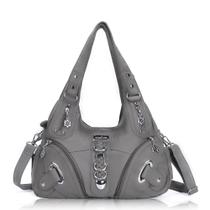Bolsa e bolsa Angelkiss Hobo Satchel Leather para mulheres Bolsa e bolsa Angelkiss Hobo Satchel Leather para mulheres