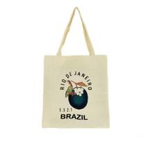 Bolsa Ecobag 100% algodão +55 21 BRAZIL
