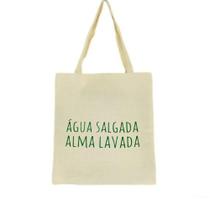 Bolsa Ecobag 100% algodão ÁGUA SALGADA (verde) Bolsa Ecobag 100% algodão ÁGUA SALGADA (verde)