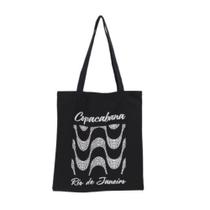 Bolsa Ecobag 100% algodão Black Estampa COPA RIO Bolsa Ecobag 100% algodão Black Estampa COPA RIO