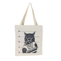 Bolsa Ecobag 100% algodão Estampa ATIREI O PAU NA DONA CHICA