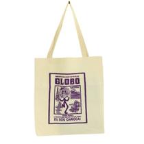 Bolsa Ecobag 100% algodão Estampa BISCOITO GLOBO (roxo) Bolsa Ecobag 100% algodão Estampa BISCOITO GLOBO (roxo)