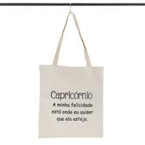 Bolsa Ecobag 100% algodão Estampa CAPRICÓRNIO Bolsa Ecobag 100% algodão Estampa CAPRICÓRNIO