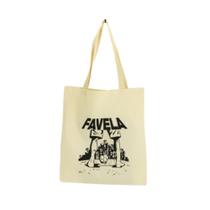Bolsa Ecobag 100% algodão Estampa FAVELA