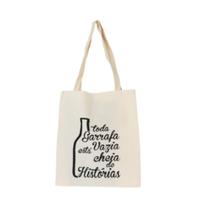 Bolsa Ecobag 100% algodão Estampa GARRAFA VAZIA