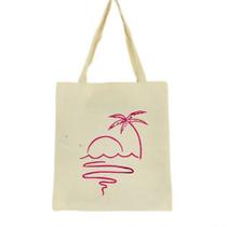 Bolsa Ecobag 100% algodão Estampa PÔR DO SOL (rosa) Bolsa Ecobag 100% algodão Estampa PÔR DO SOL (rosa)