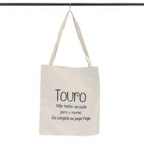 Bolsa Ecobag 100% algodão Estampa TOURO - CARIOCA MAIS