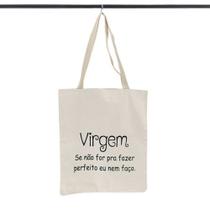 Bolsa Ecobag 100% algodão Estampa VIRGEM