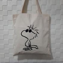 Bolsa Ecobag 100% algodão Estampa WOODSTOCK