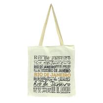 Bolsa Ecobag 100% algodão RJ ESCRITAS Bolsa Ecobag 100% algodão RJ ESCRITAS